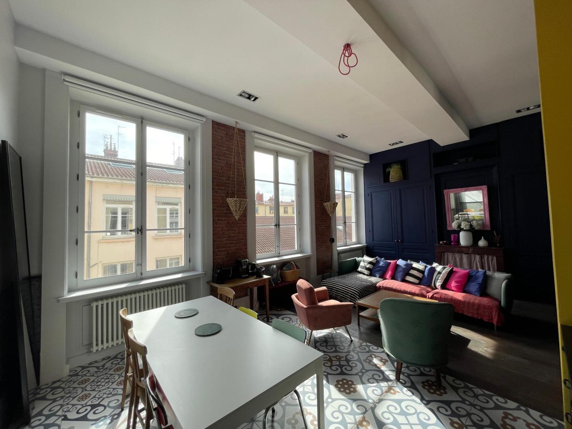 Апартаменты Lyon4 Cocooning Centre Croix Rousse 86M2-4P Экстерьер фото