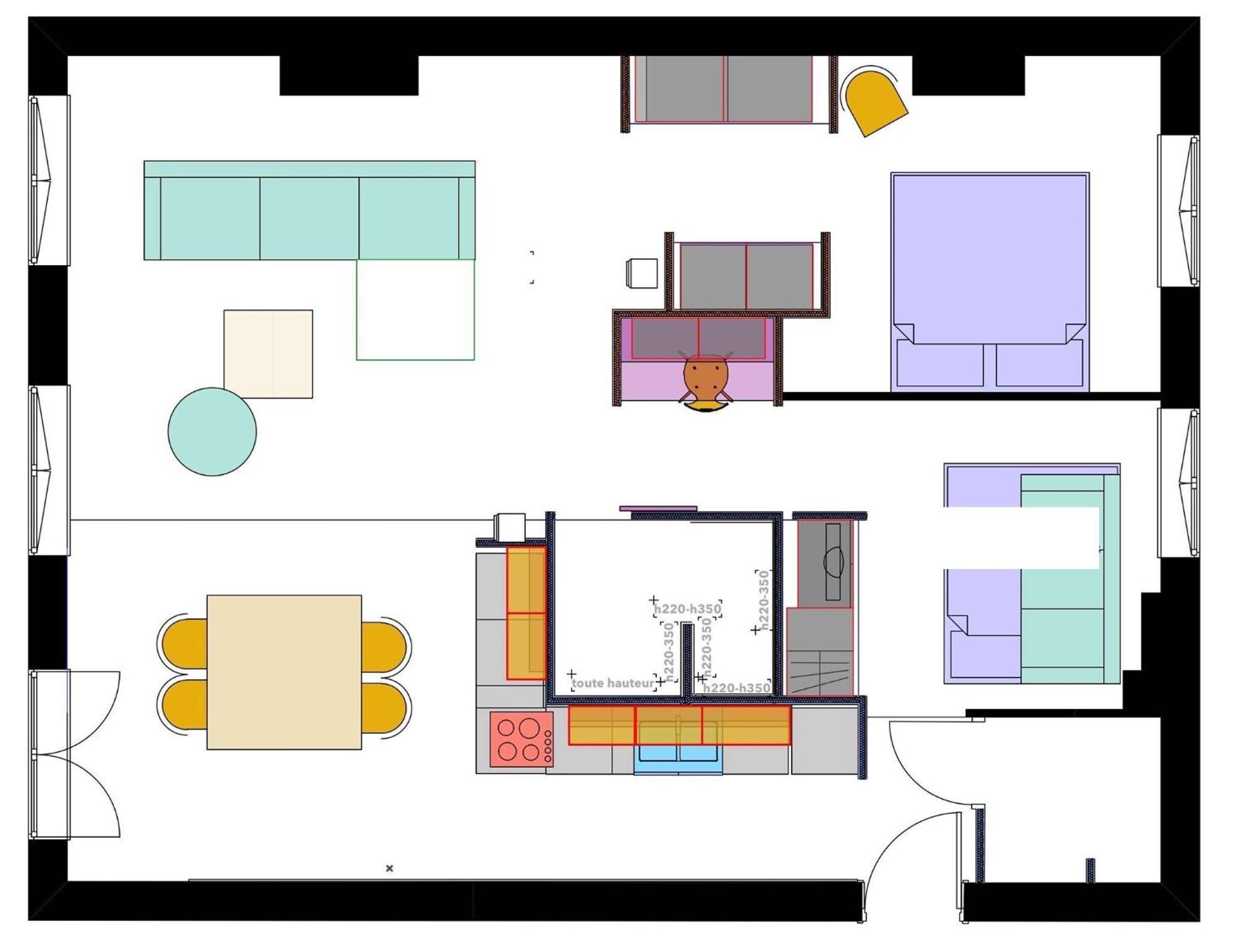 Апартаменты Lyon4 Cocooning Centre Croix Rousse 86M2-4P Экстерьер фото